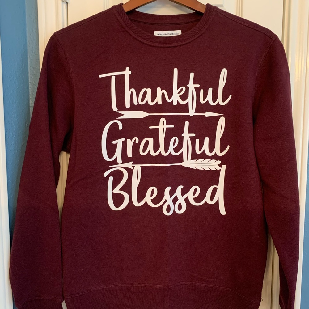 Thankful Grateful Blessed Sweatshirt